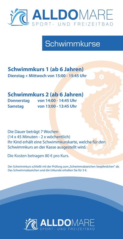 Bild vergr&ouml;&szlig;ern: Schwimmkurse_Vorderseite