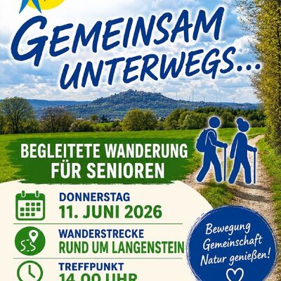 Rund um Langestein. Plakat