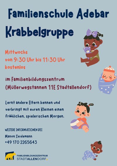 Bild vergr&ouml;&szlig;ern: Krabbelgruppe