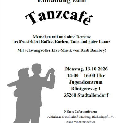 Tanzcaf&eacute; Oktober2026